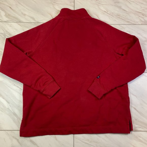 Jansport Stanford University 1/4 Zip Pullover Sweatshirt Cardinal Relaxed XL - Picture 3 of 6